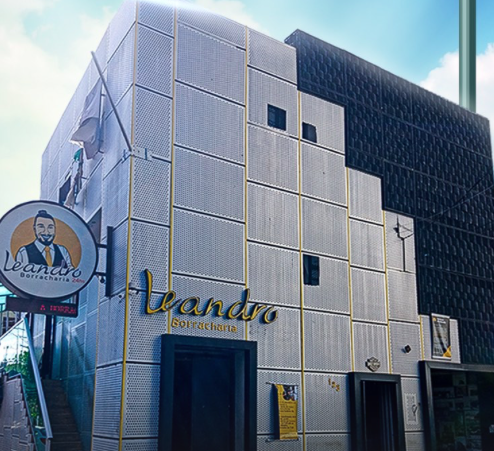 Ambiente de atendimento da Borracharia do Leandro